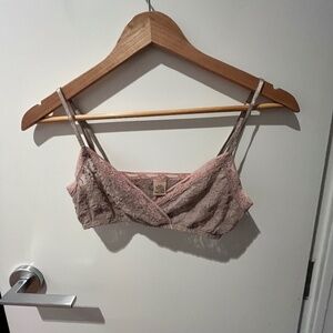 Only Hearts NYC Made in USA lace bralette adjustable, Medium